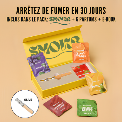 Kit SMOKR | Votre Compagnon Naturel pour Dire Stop au Tabac.