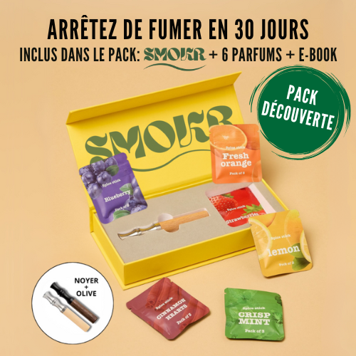 Kit SMOKR | Votre Compagnon Naturel pour Dire Stop au Tabac.