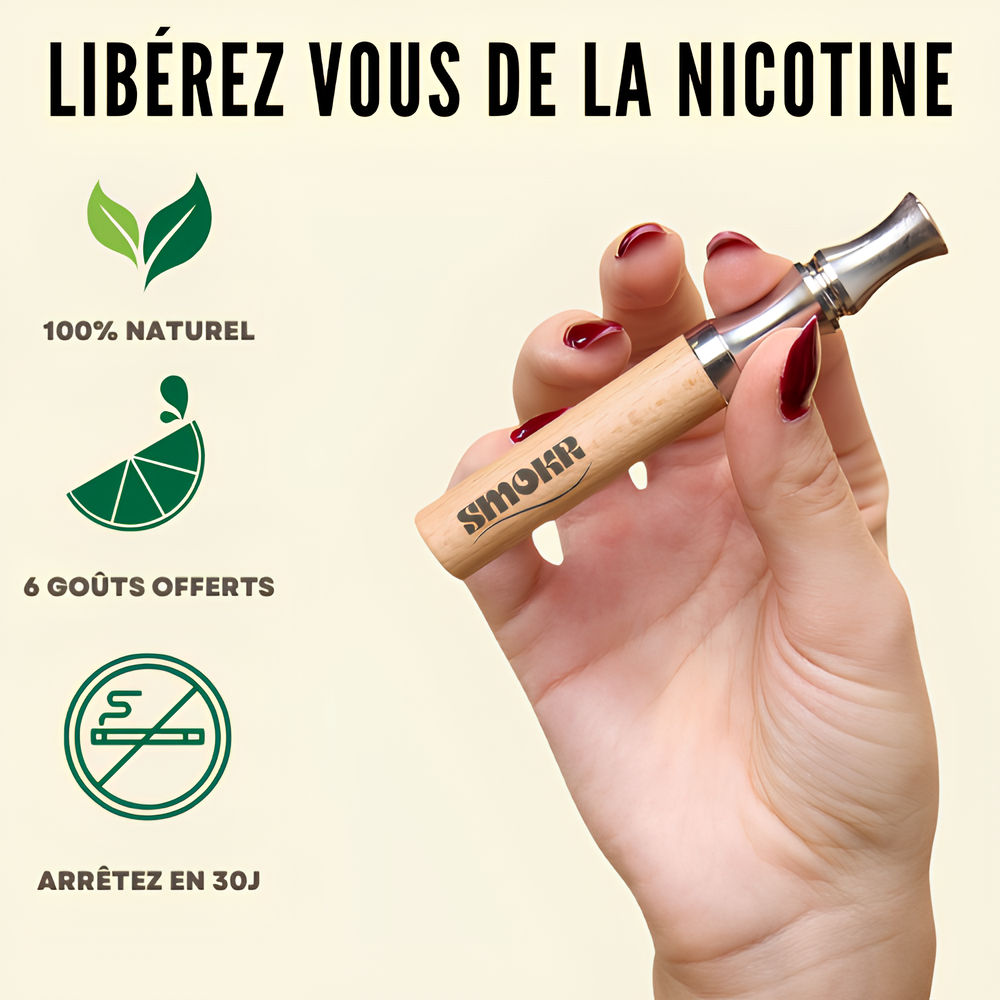 Kit SMOKR | Votre Compagnon Naturel pour Dire Stop au Tabac.